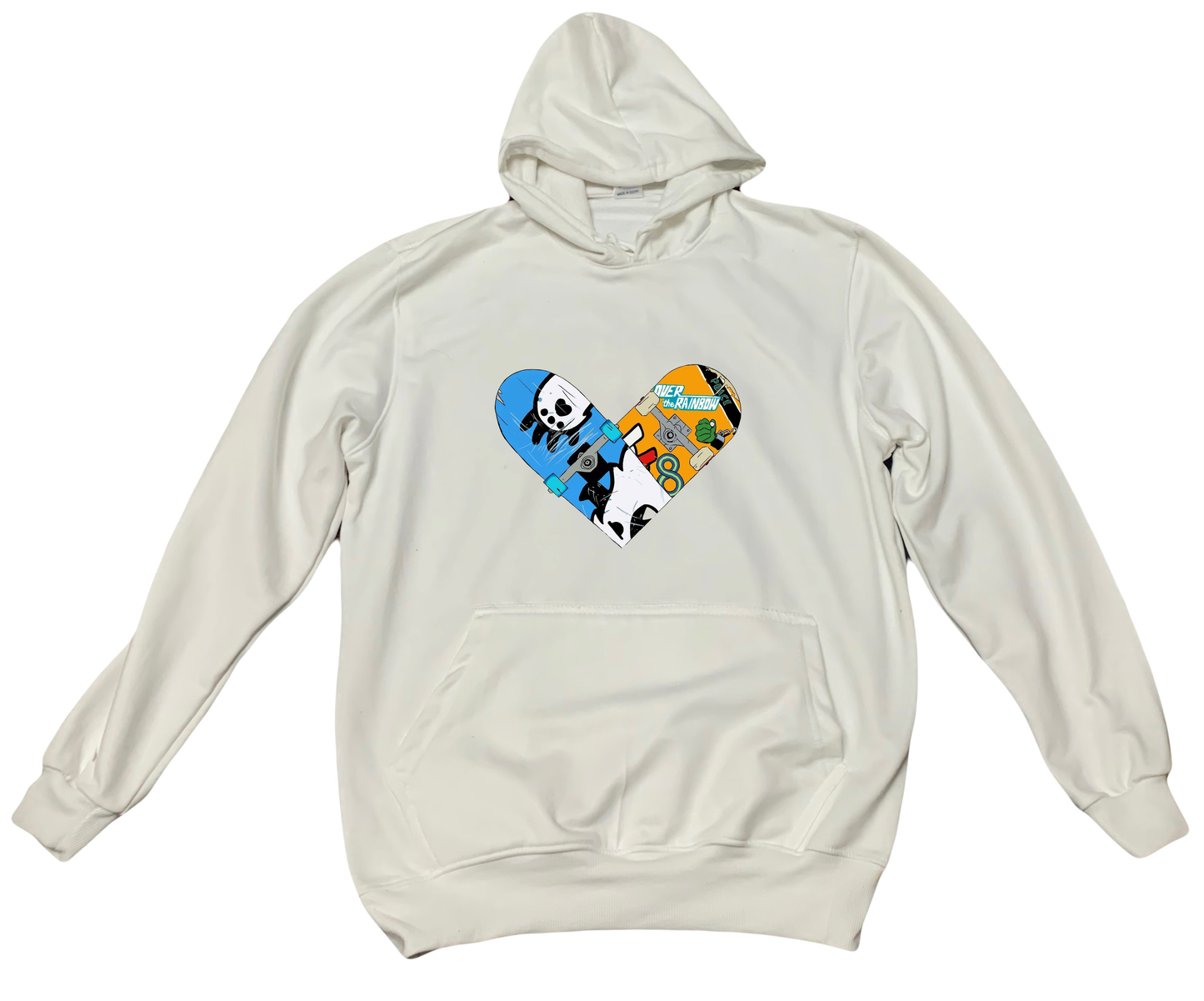 SK8 the Infinity One Size hoodie White 2