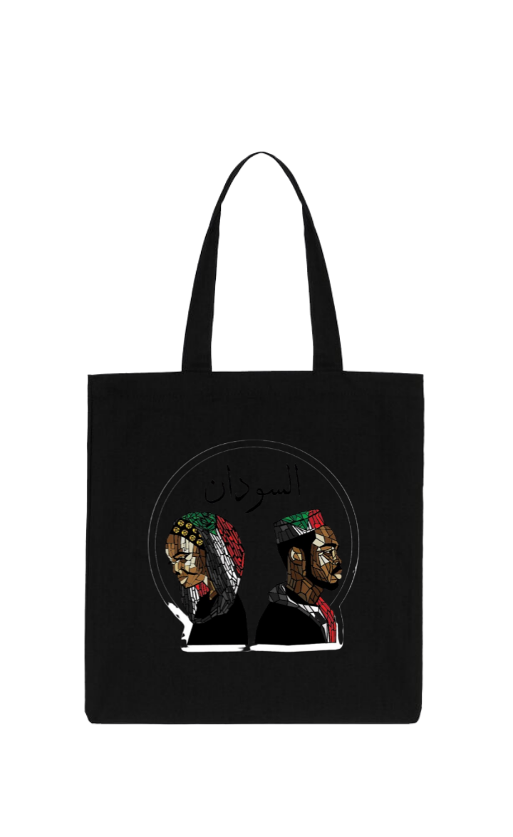 Sudan tote bag Black 6