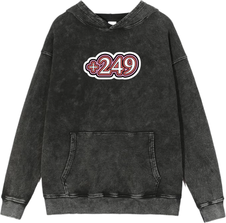 Sudan Oversize Hoodie Washed 6