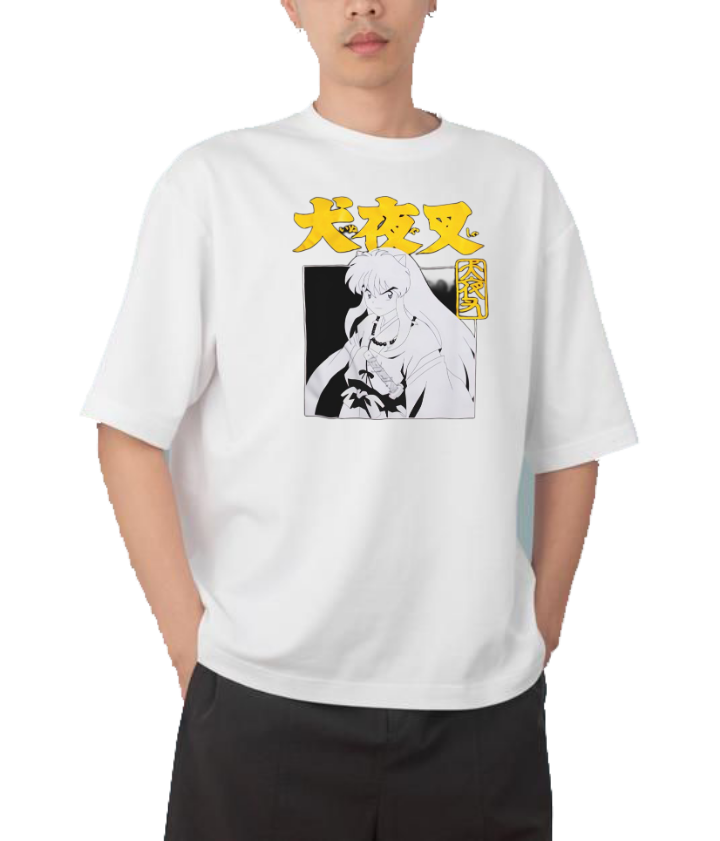 Inuyasha t- shirt One Size White 6