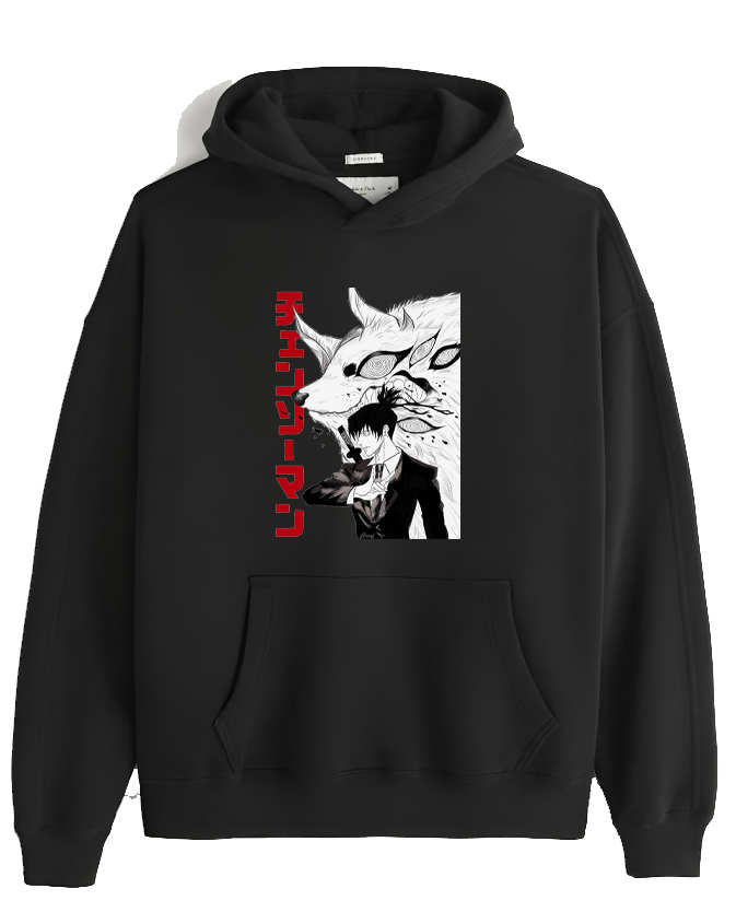 jujutsu kaisen GOJO Oversize Hoodie Black 6