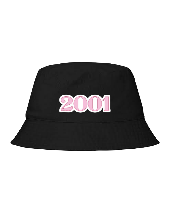 age Bucket hat Fishman hat cap Black 2001
