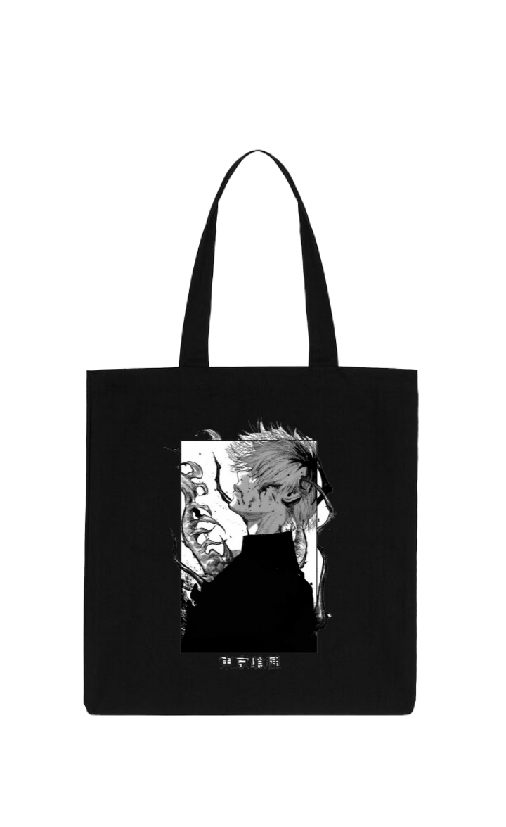Tokyo ghoul tote bag Black 6