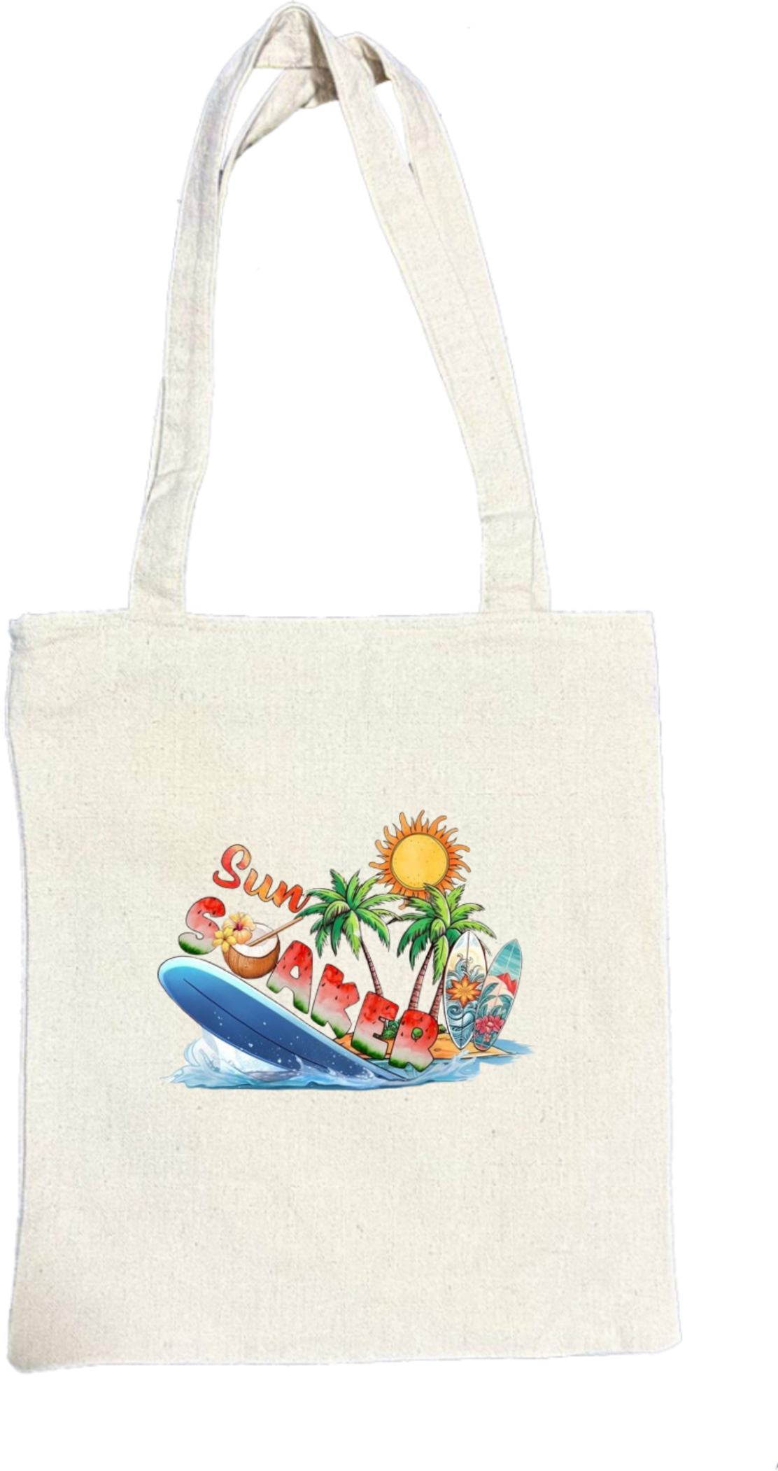 Summer Vibes tote bag Beige 6