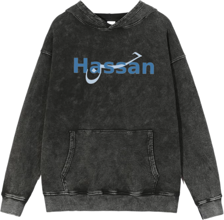 names One Size hoodie Washed Hassan 6