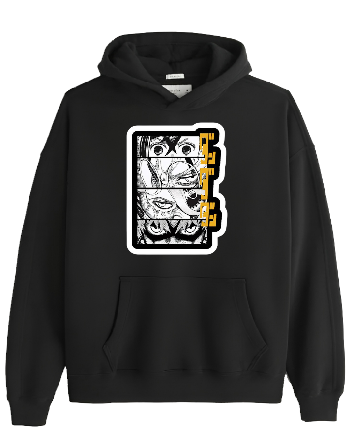 Dandadan One Size hoodie Black 6