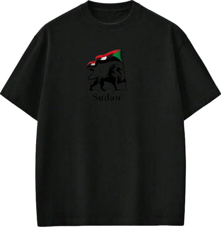 Sudan One Size t- shirt Black 6
