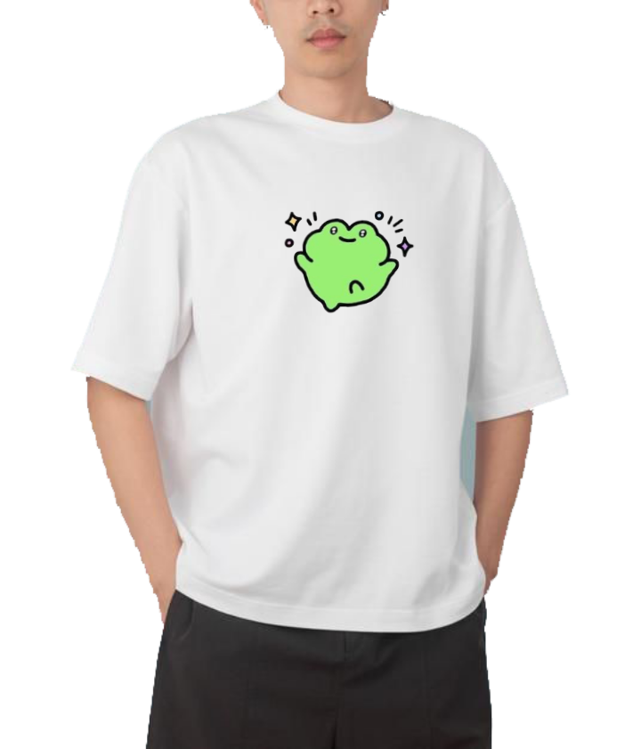 Frog One Size t- shirt White 6