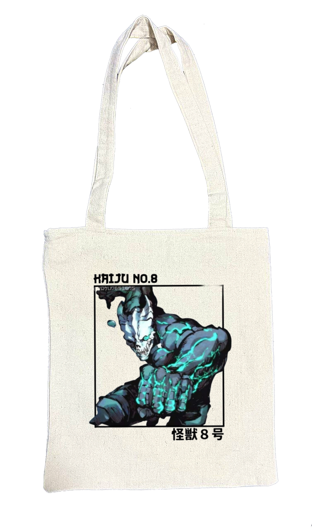 Kaiju No. 8 tote bag beige 6