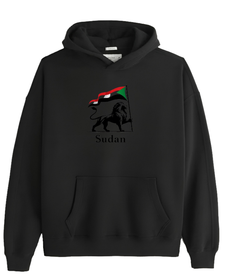 Sudan Oversize Hoodie Black 6