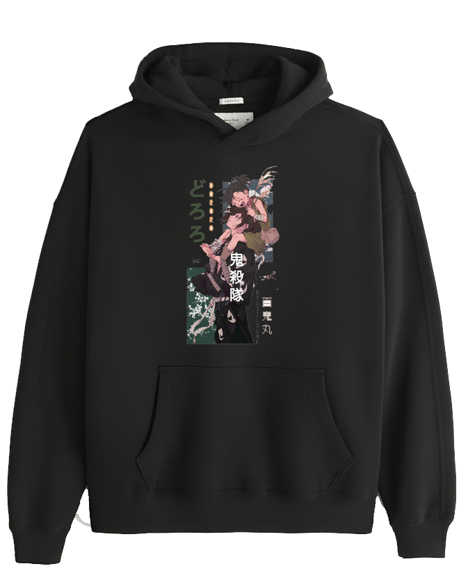 Dororo One Size hoodie Black 6