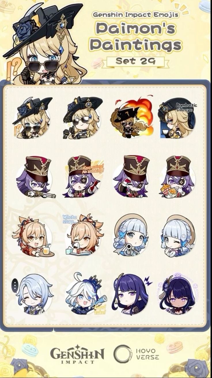 Genshin Impact Sticker 6