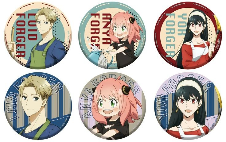 Spy × Family brooch 6