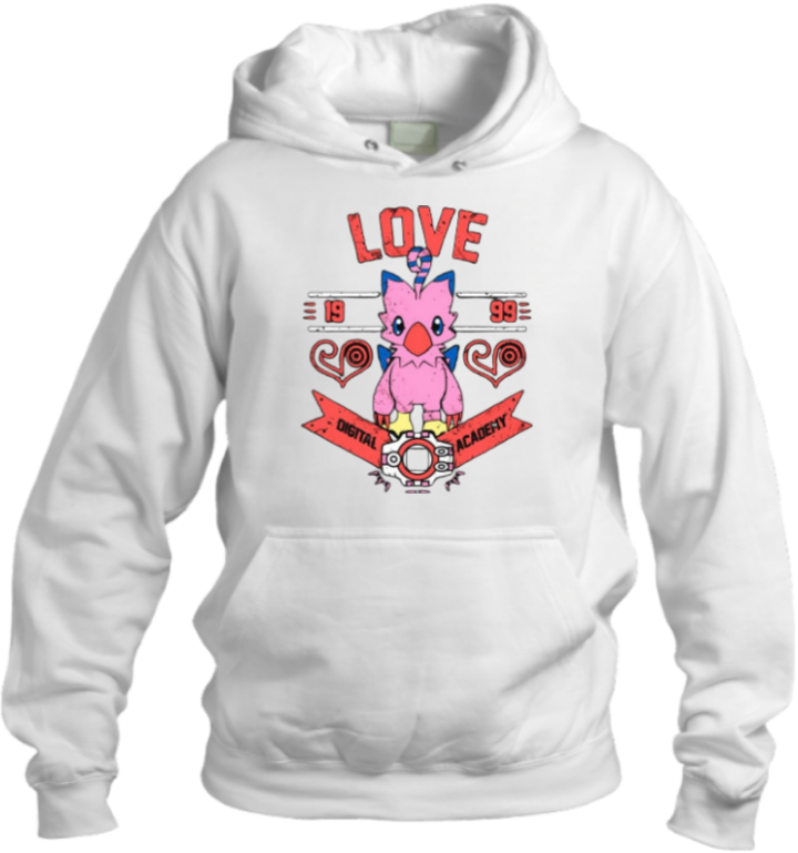 Digimon Adventure Over Size hoodie White 6
