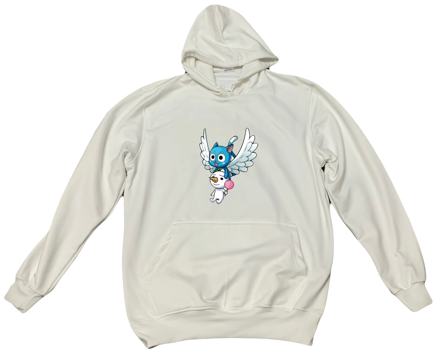 fairy tail One Size hoodie White 6