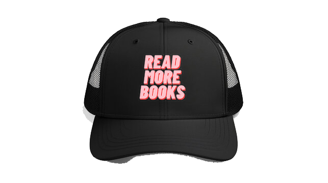 Baseball cap Black READ MORE BOOKS 57