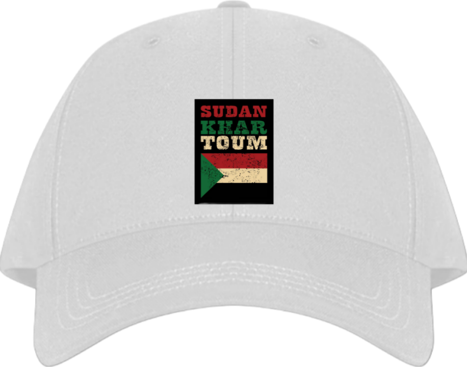 Sudan Baseball cap White 6