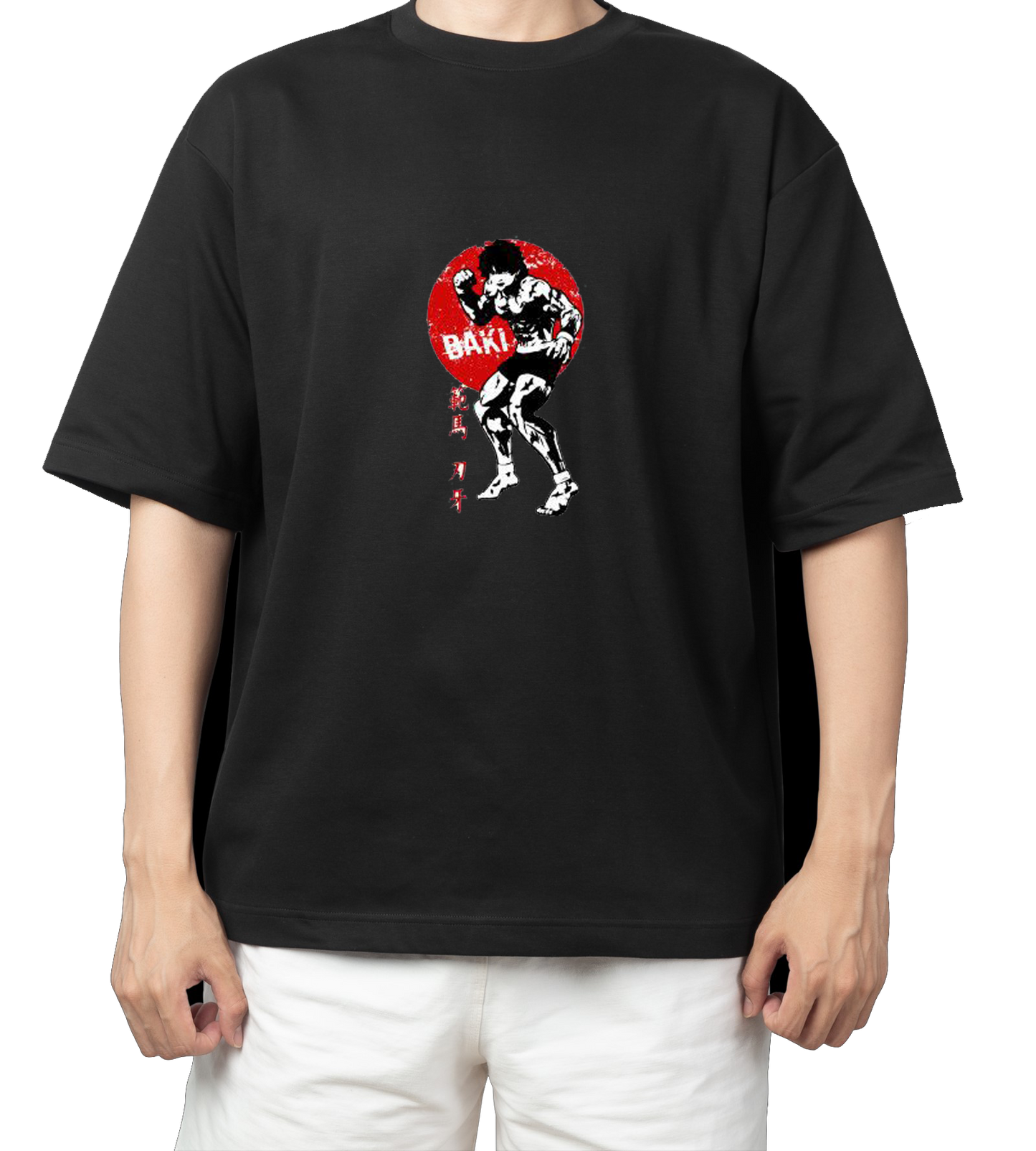 anami baki t- shirt One Size Black 6