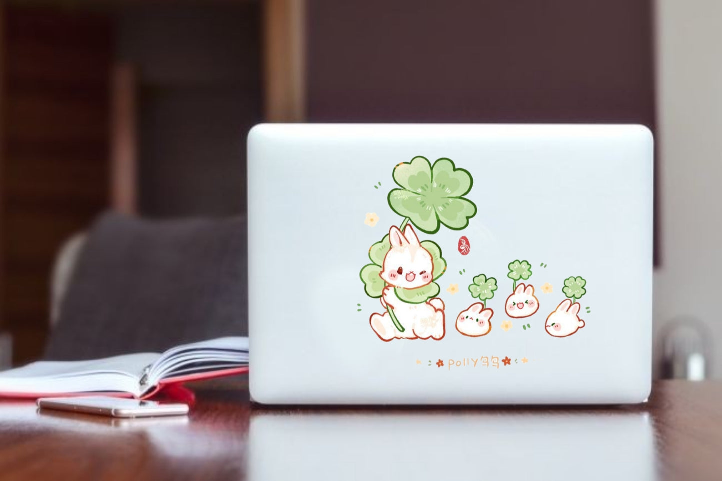 bunny Laptop Sticker 7