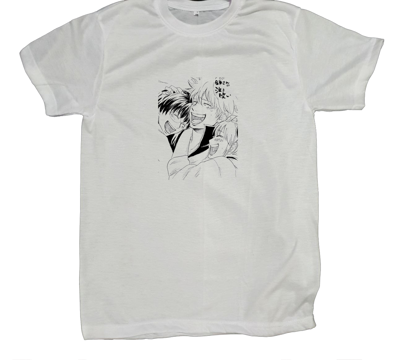 gintama t- shirt fat White 6