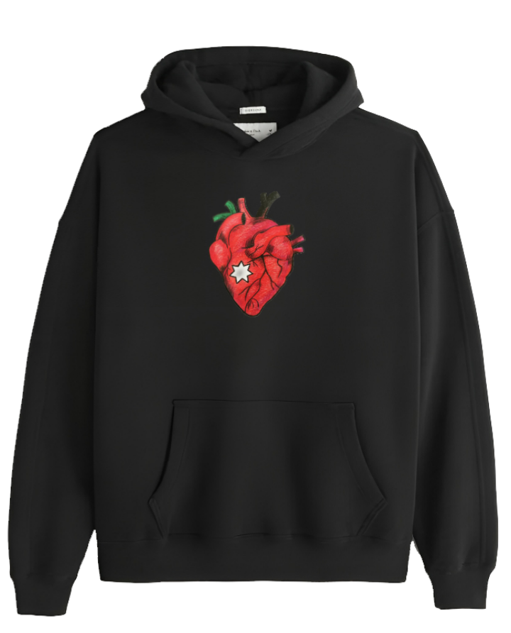 Jordan Oversize Hoodie Black 6