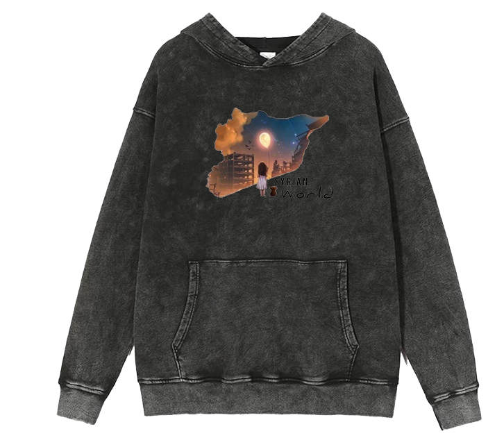 Syria One Size hoodie Washed 6