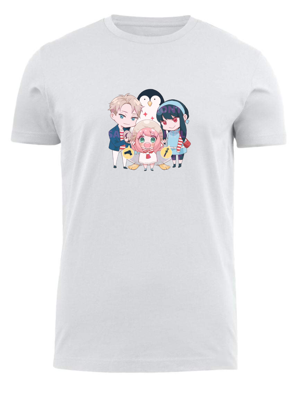 Spy × Family t- shirt fat White 6