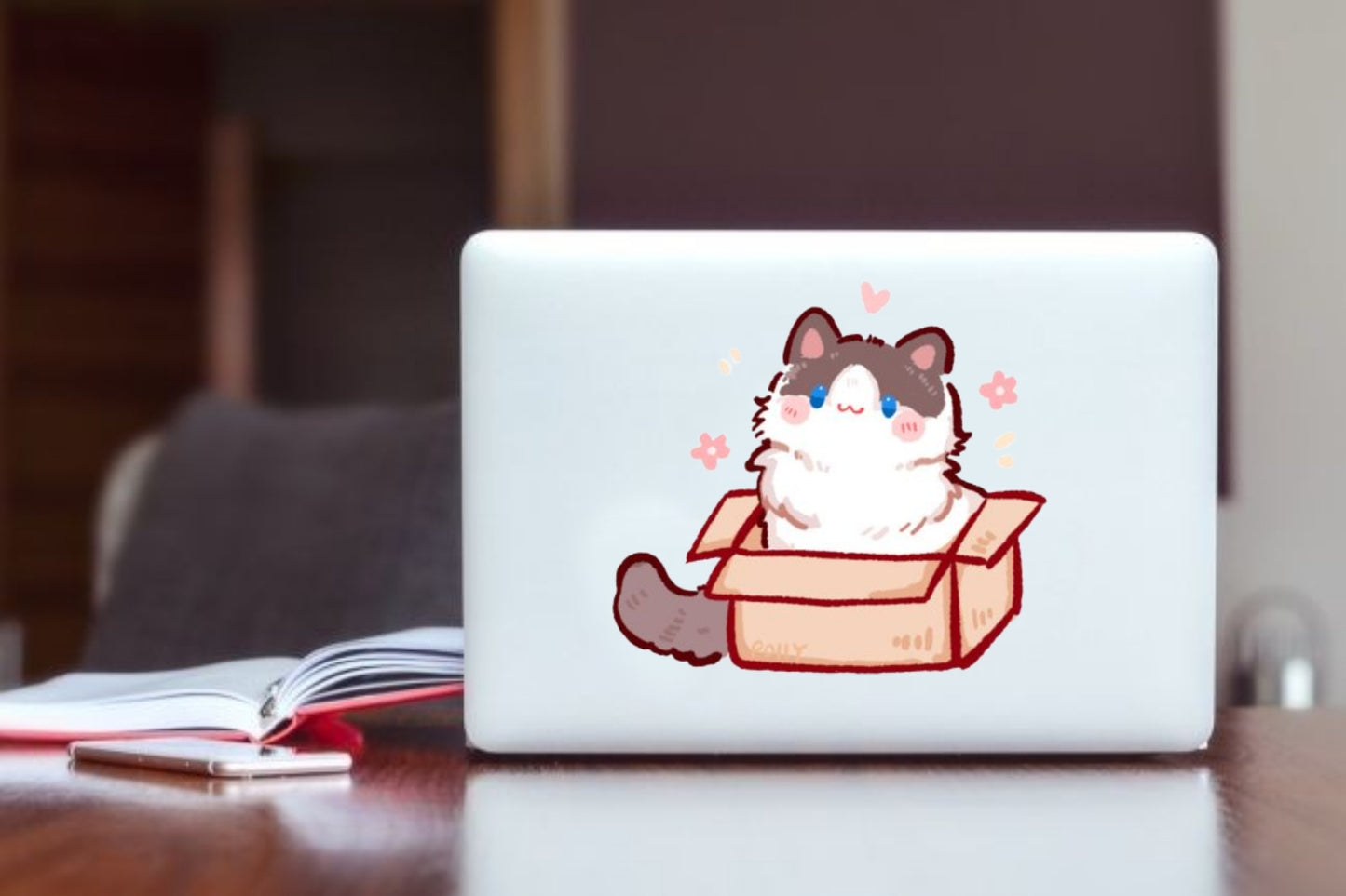 cat Laptop Sticker 70