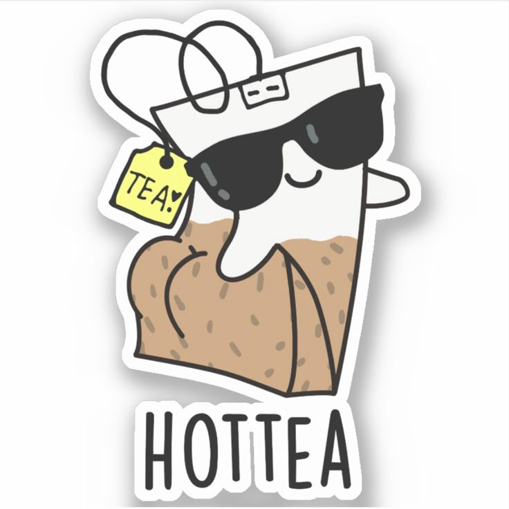 Sticker coffee HOTTEA 71