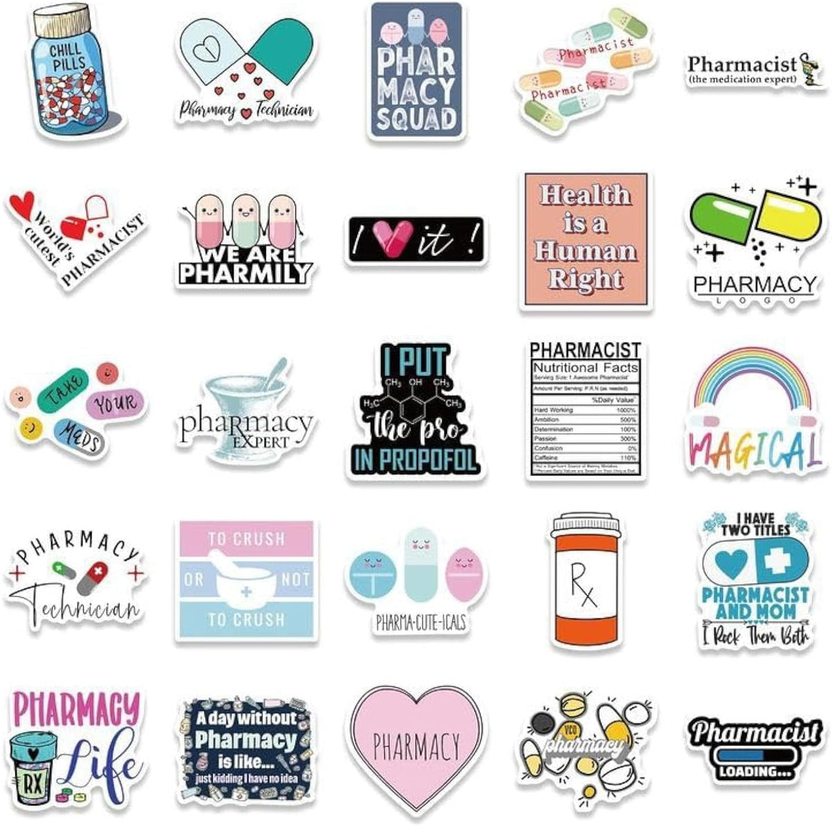 laptop stickers medicine