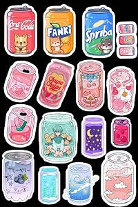 Soda Laptop Stickers