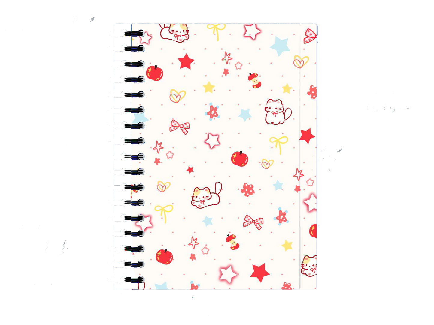 Cute Happy Cat Notebook A5 71