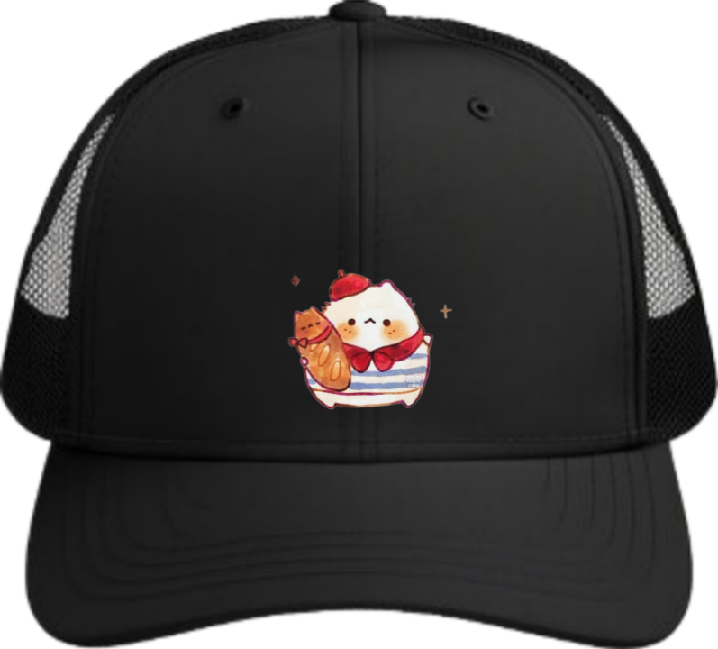 bunny Baseball cap Black 71