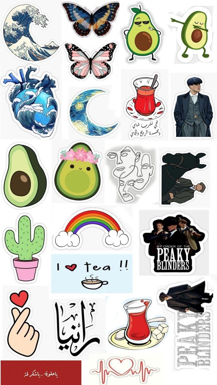 different laptop stickers