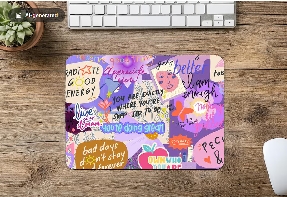 Mouse Pad YOU ARE EXACTLY WHERE YOU'RE SUPP SED TO BE