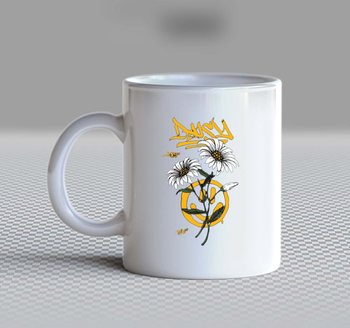 Daisy Mug White 150