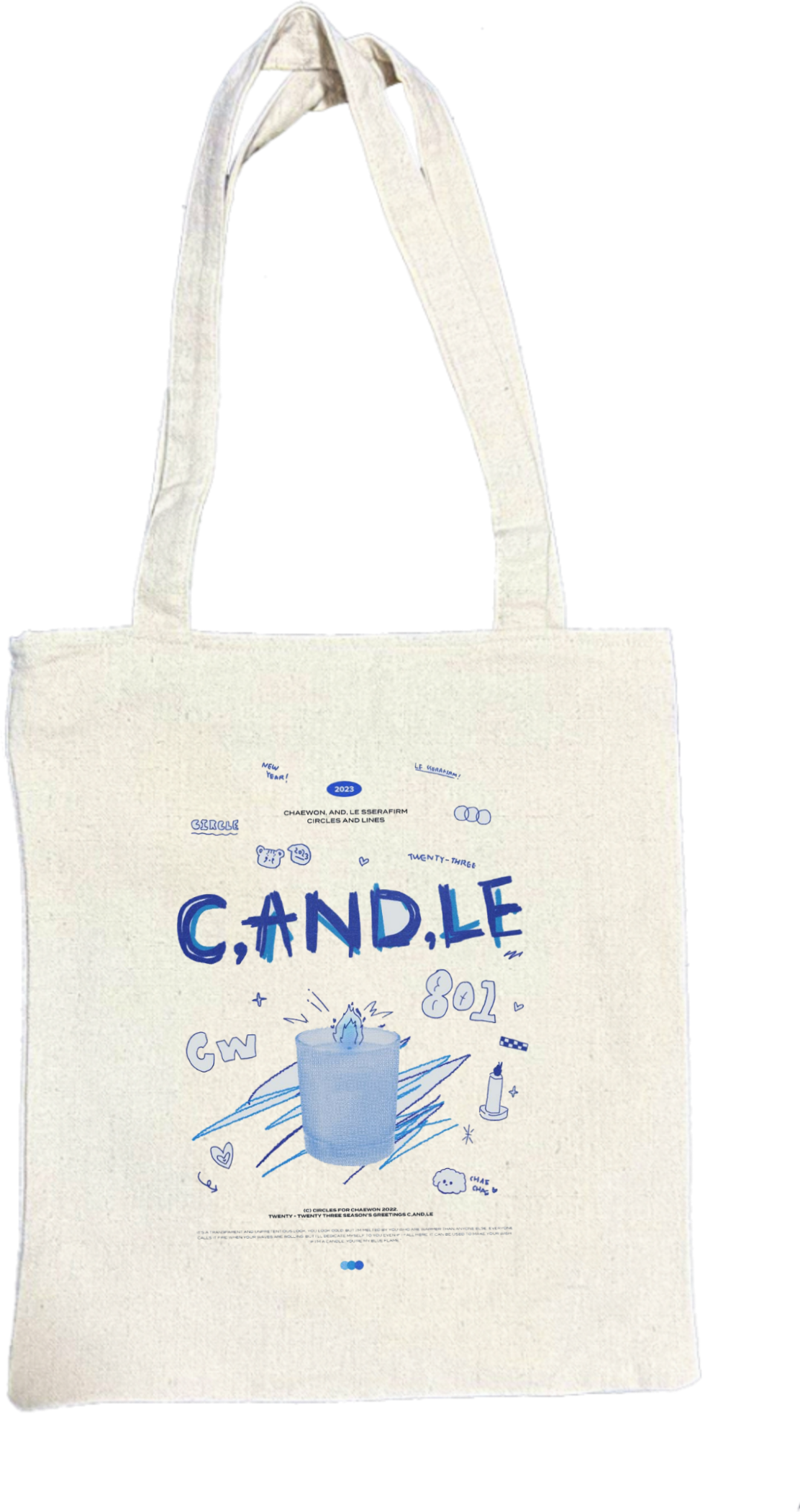 C.AND.LE tote bag beige 73
