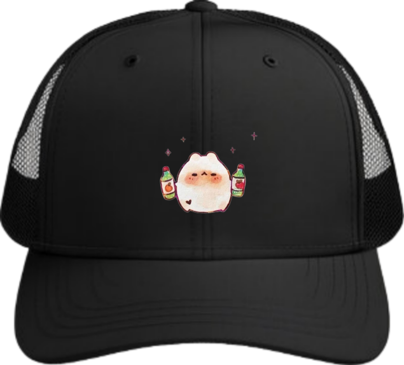 bunny Baseball cap Black 73