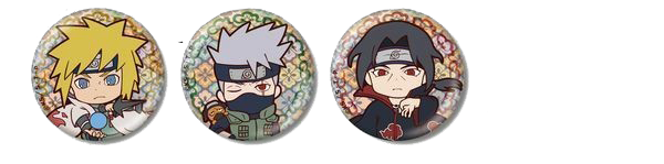 Naruto brooch 16
