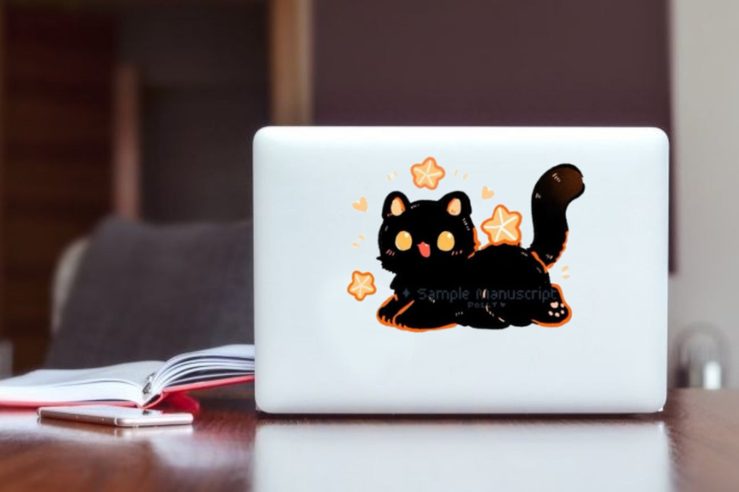 cat Laptop Sticker 73