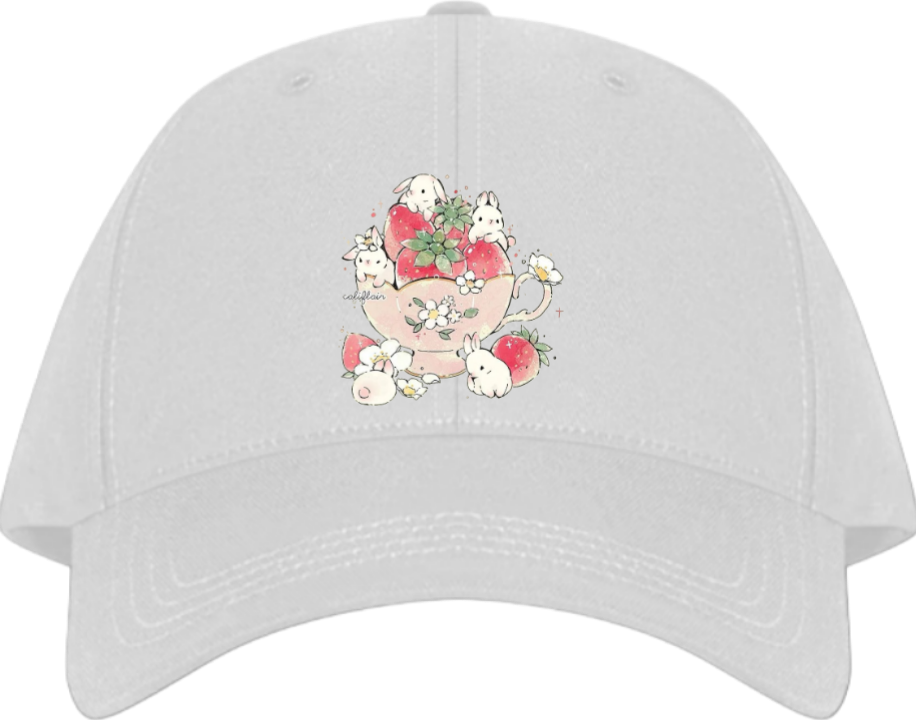 bunny Baseball cap White 73