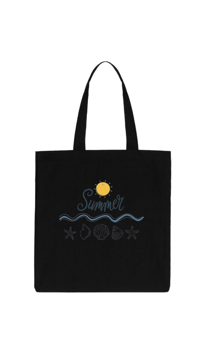 Summer Vibes tote bag Black 73