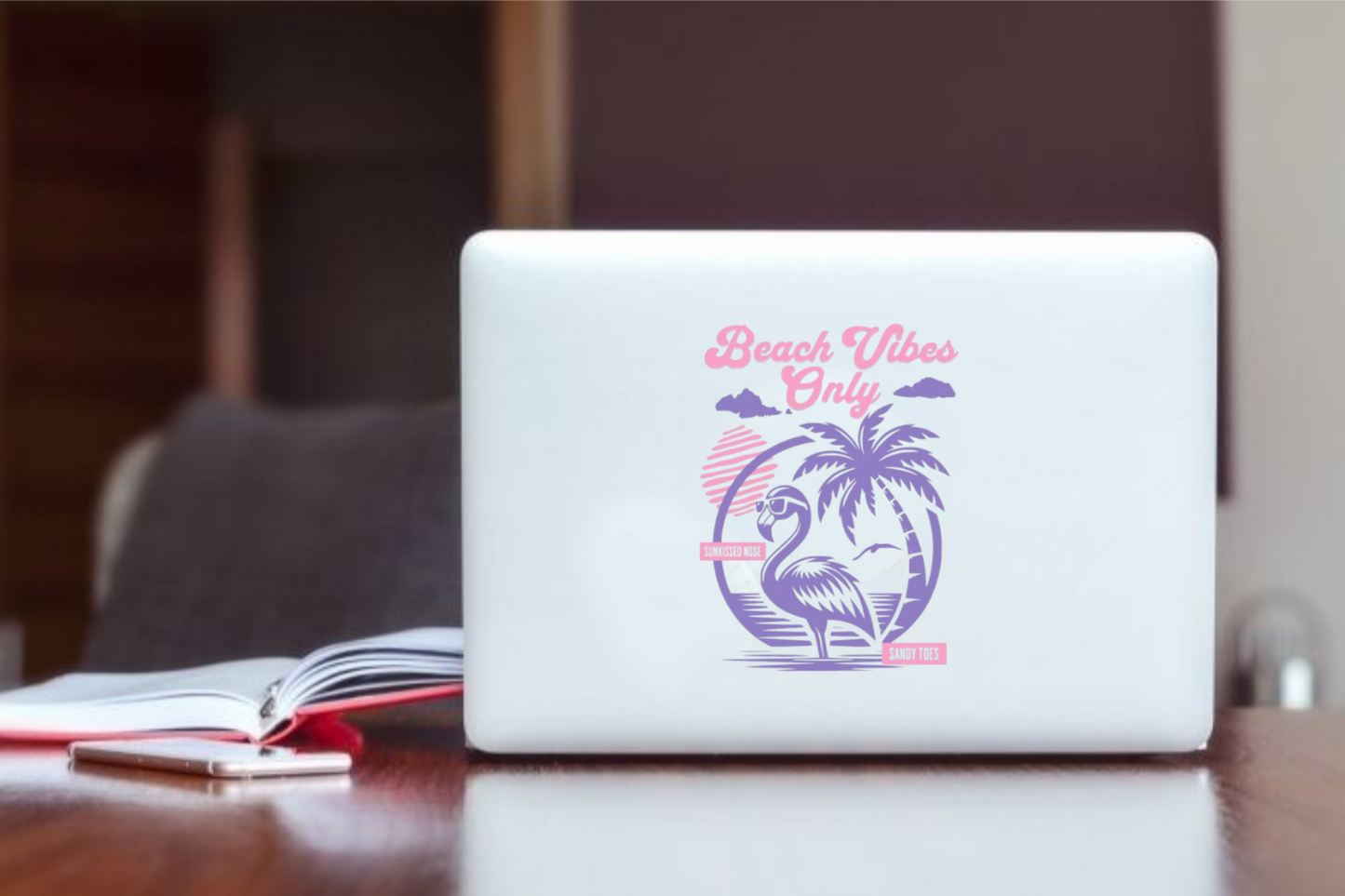 Summer Vibes Laptop Sticker 75
