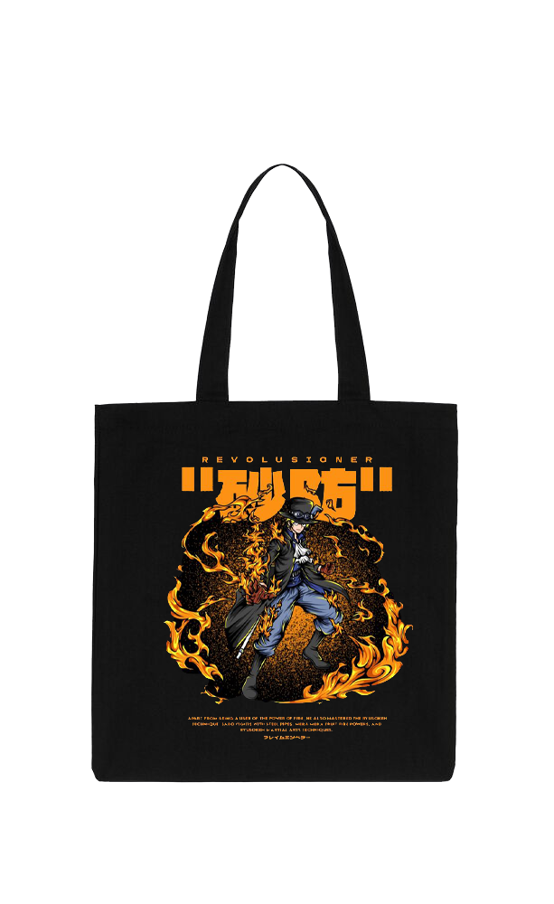 one piece tote bag Black 75