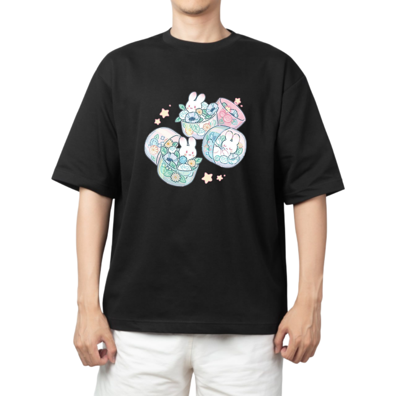 bunny One Size t- shirt Black 76