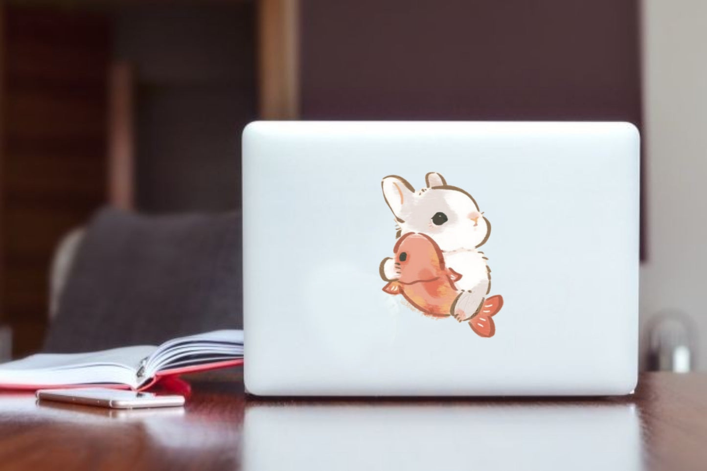 bunny Laptop Sticker 76