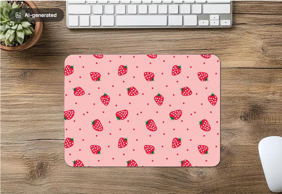 Mouse Pad Strawberry