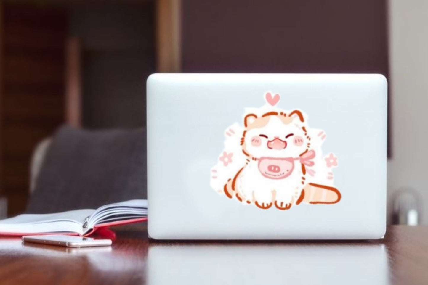 cat Laptop Sticker 77