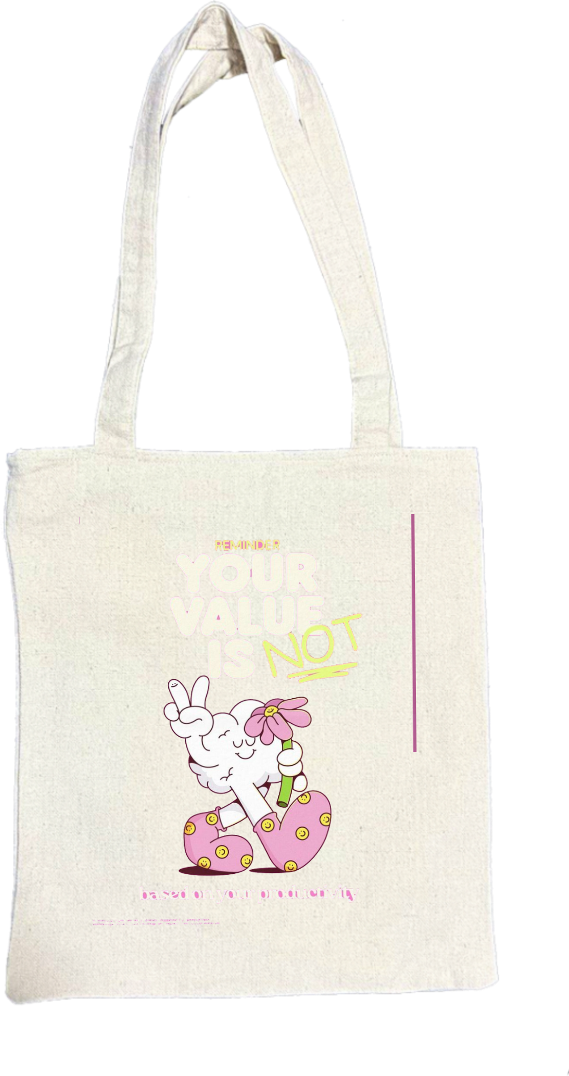 TON SUN VALUE YOUR tote bag beige 78