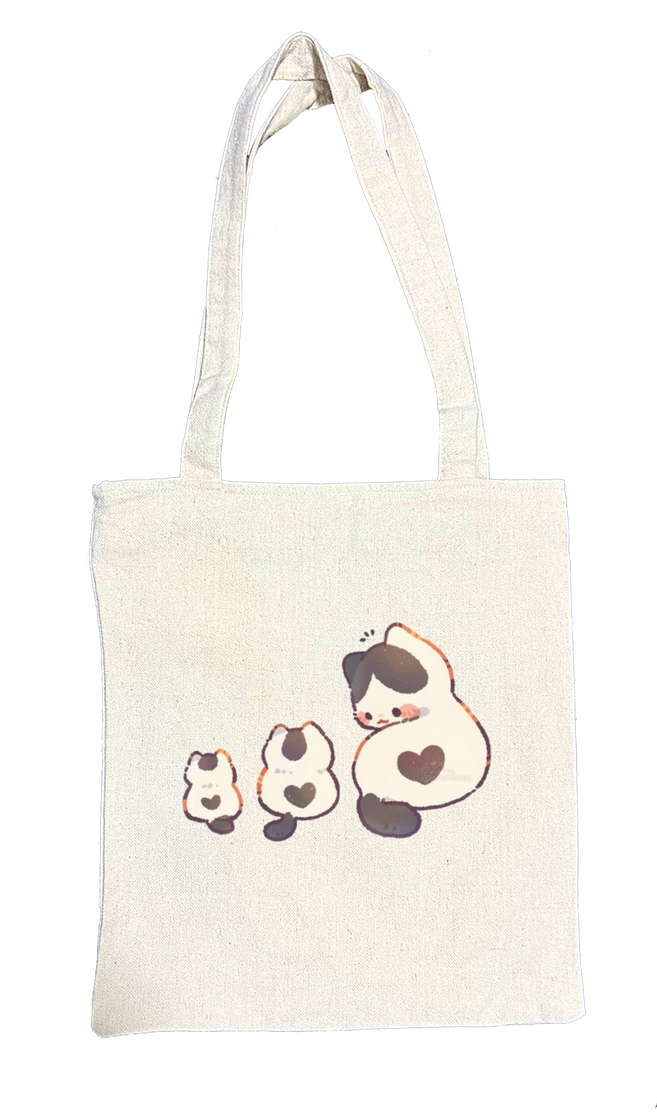 cat tote bag White 79